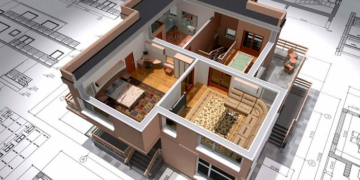 The redevelopment of the apartment