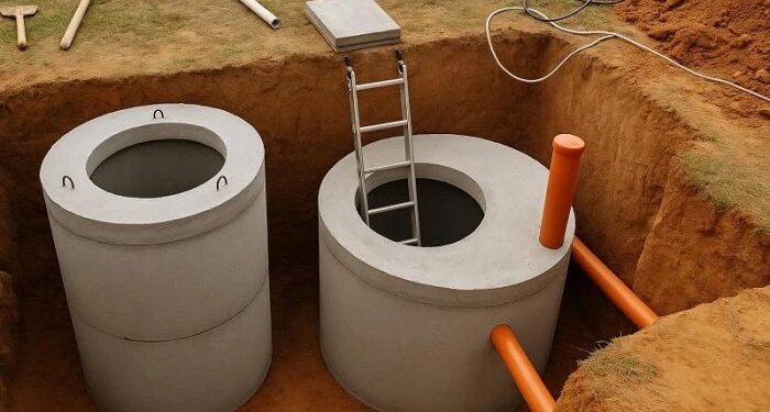 Скільки служить септик з бетонних кілець